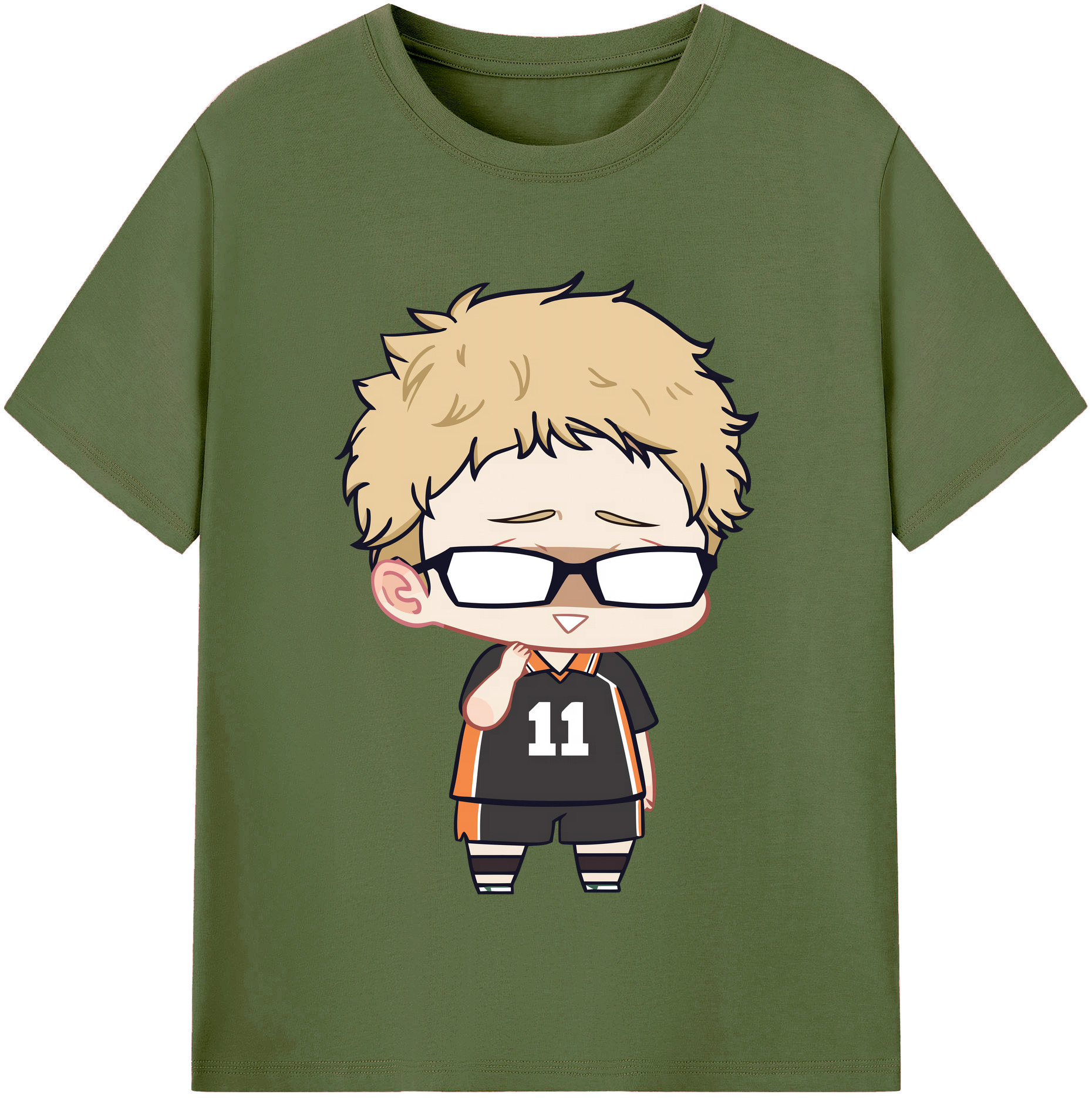 （画像用） ハイキュー!! Haikyu!! 綿100％半袖Tシャツ（フロントプリント）